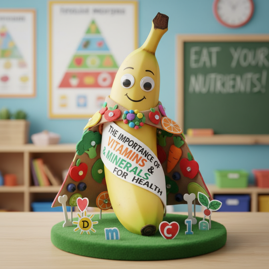 The Importance of Vitamins and Minerals for Health