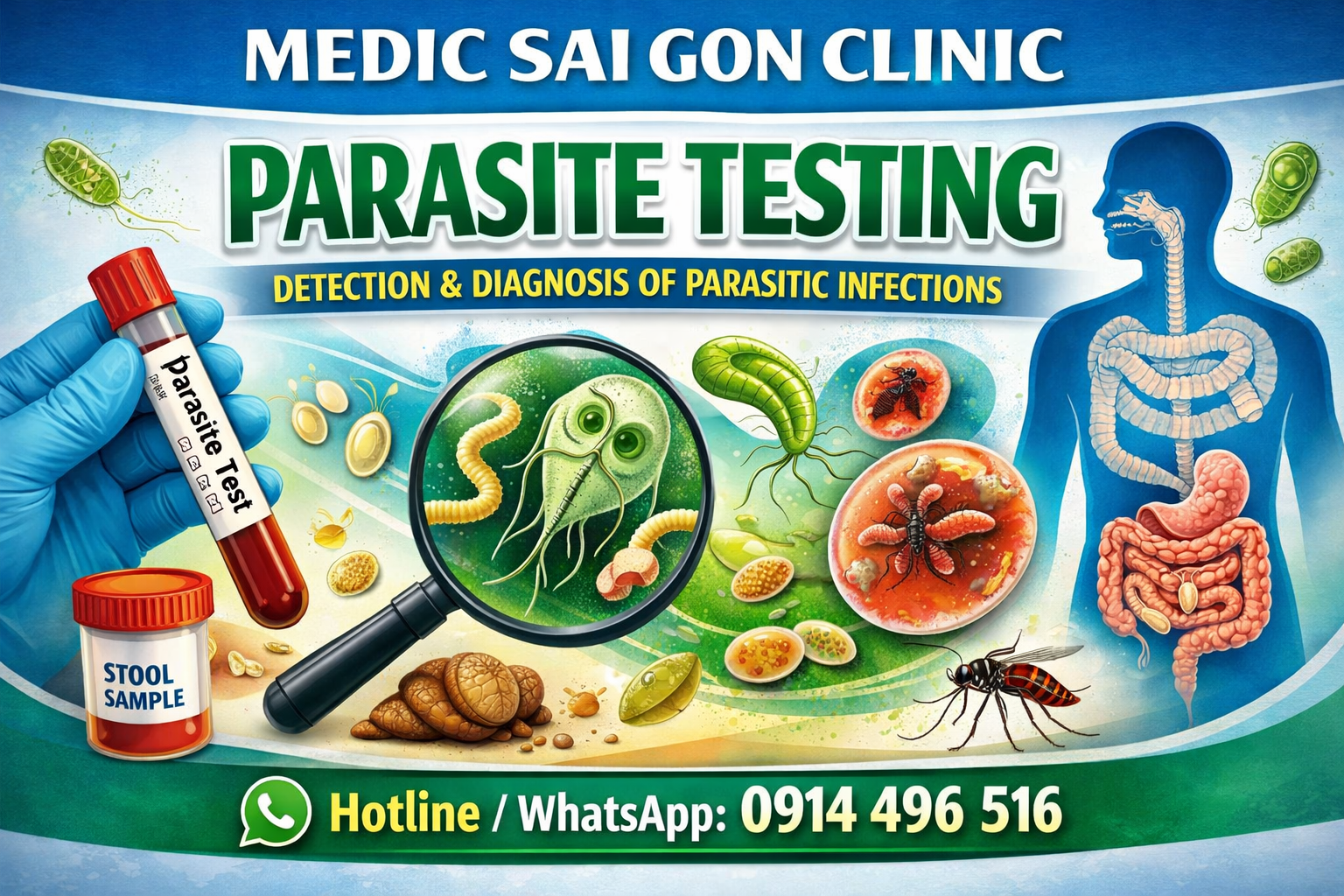 parasite testing in da nang