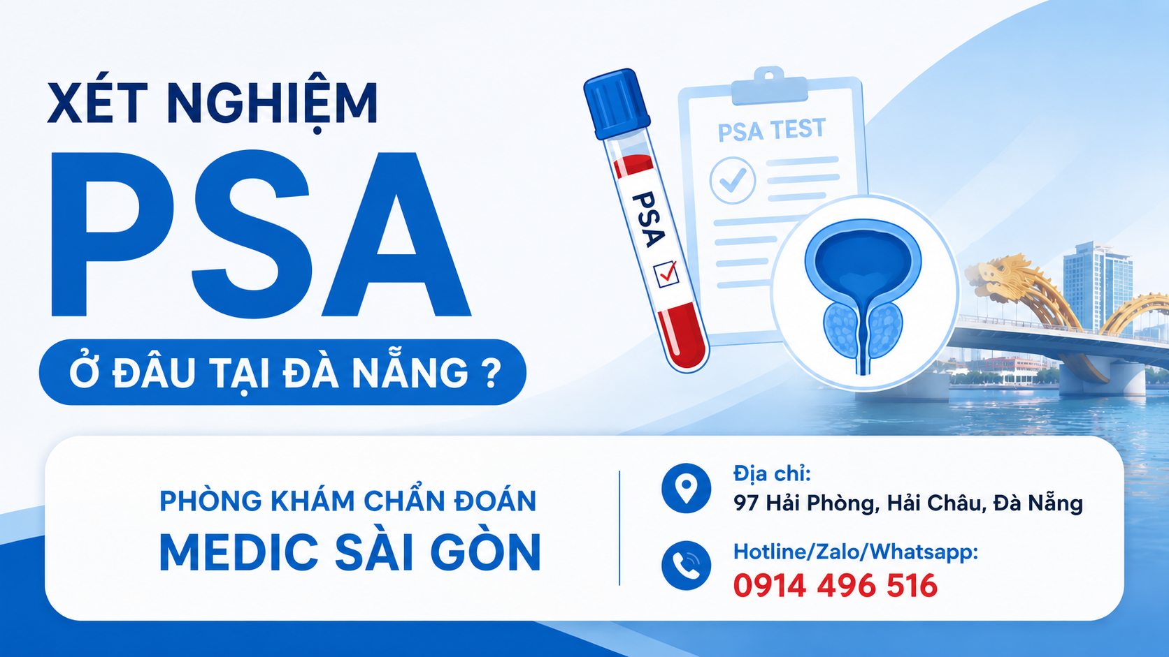 Xét nghiệm PSA ở đâu tại Đà Nẵng ?