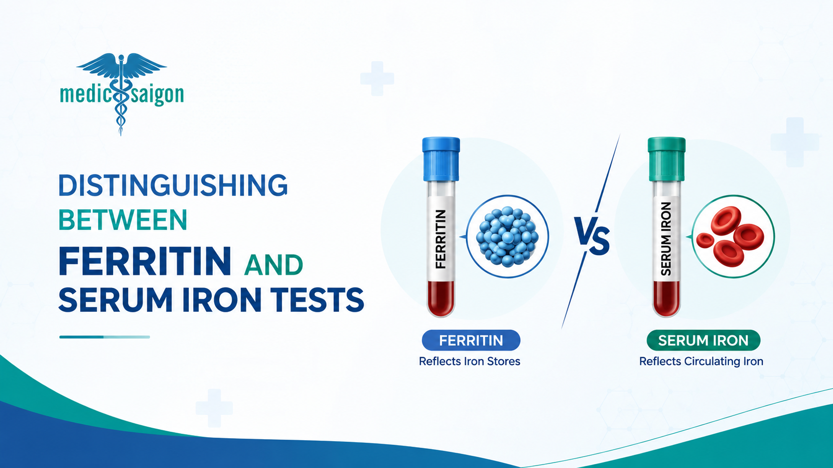 Distinguishing Between Ferritin and Serum Iron Tests