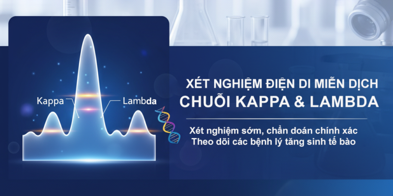 Xét nghiệm điện di miễn dịch chuỗi Kappa, Lambda