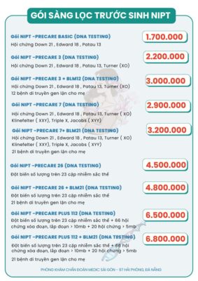gói sàng lọc trước sinh nipt 1