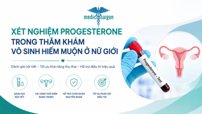 Xét nghiệm Progesterone trong thăm khám vô sinh hiếm muộn ở nữ giới