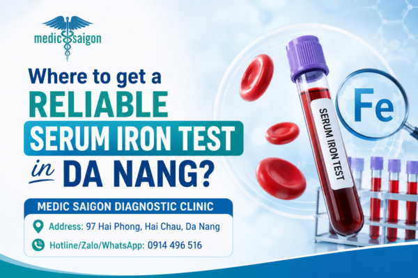 Where to get a reliable serum iron test in Da Nang